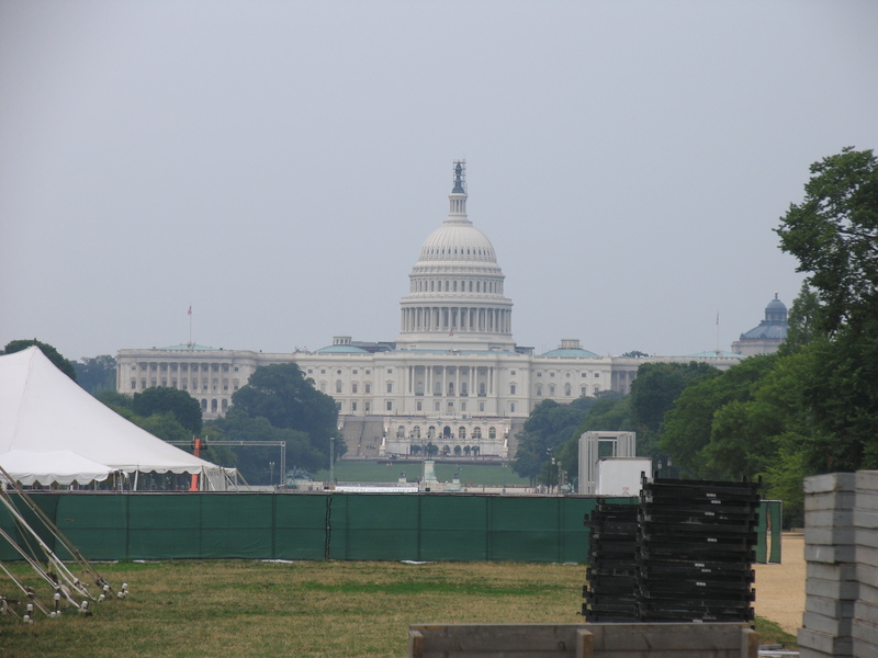 Capitol Dome from the Mall.