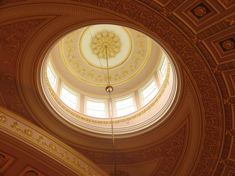 Rotunda of the old House Chamber.