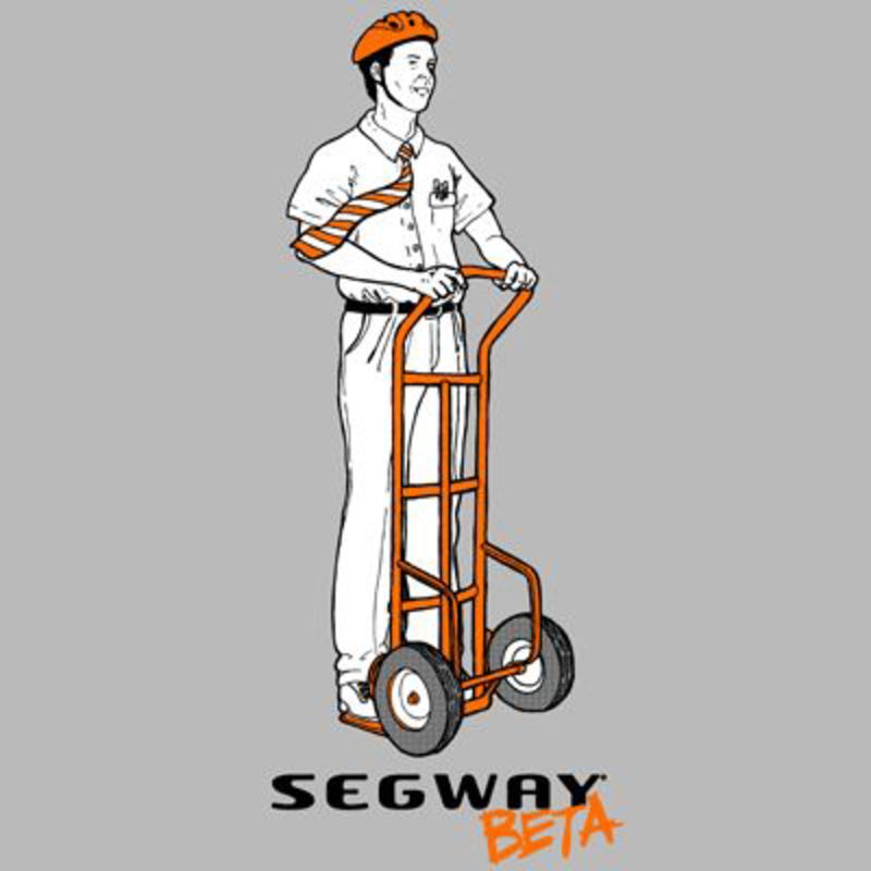 Purported inspiration for the Segway.  Yeah, I can see it.