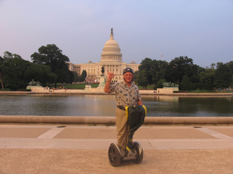 Me in front of the Capitol.