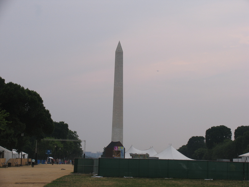 Washington Monument from the Mall.