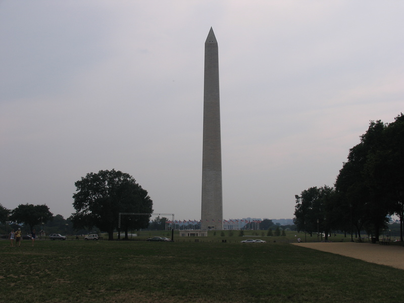 Washington Monument from the Mall.