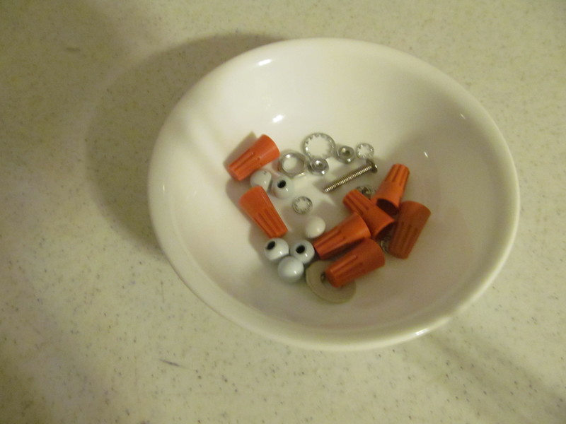 Here are the leftover parts from the first three.