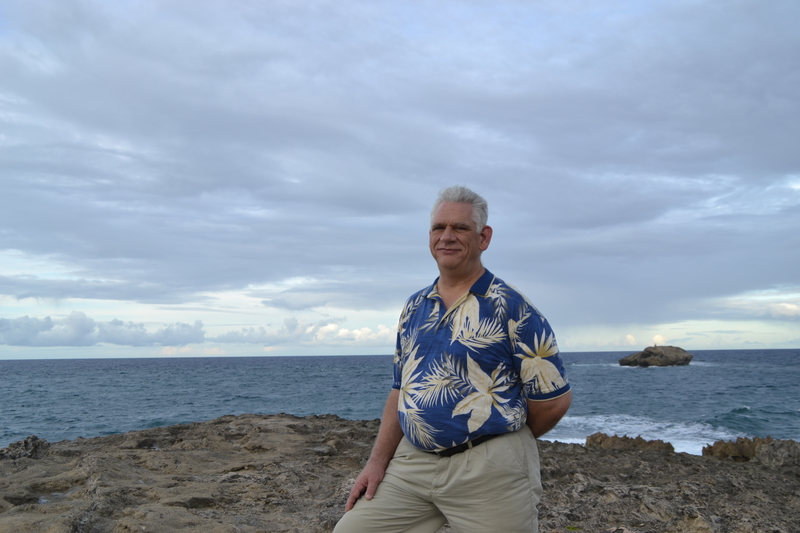 Don Colton at Laie Point