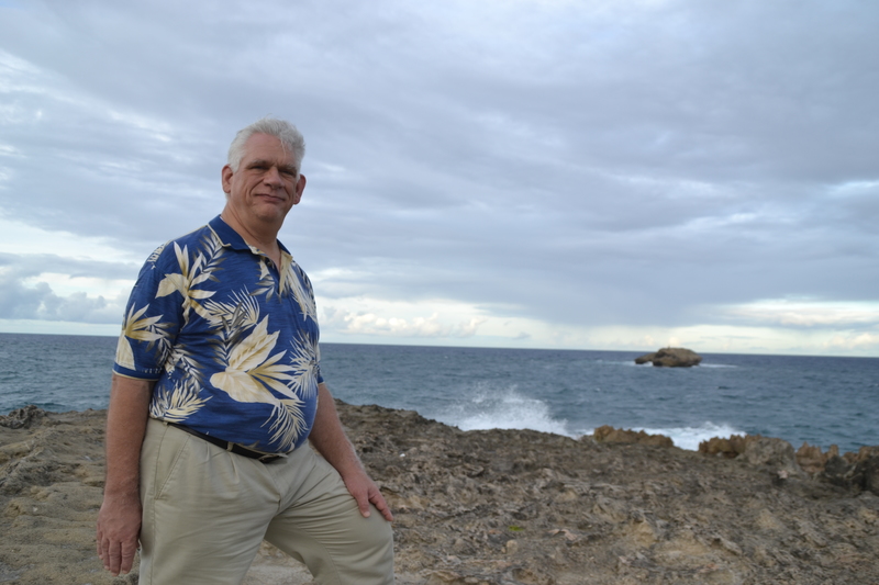 Don Colton at Laie Point